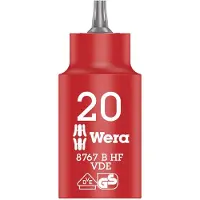 Wera Werk 05004920001 TORX Hylsnyckel-bitsinsats Låsfunktion 3/8 TX 20 1 st 3/8