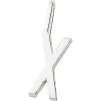 Design Letters Archetype Charm 10 mm Silver A-Z X