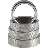 Rimba Bondage Play Metal Cock Ring 50mm