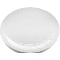 Lyngby Porcelæn Rhombe Serving Tray-35x26.5cm Bricka