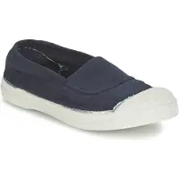 Bensimon Slip-on-skor för barn TENNIS ELASTIQUE flickor - Marin - 32