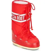 Moon boot - Après-ski - Nylon Rouge för Unisex - Storlek 45-47 - Röd