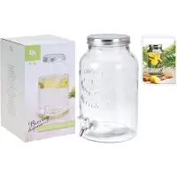 Huismerk Dryckesdispenser i Glas 5,5 Liter