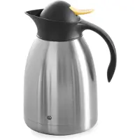 Hendi Termos, catering termisk kanna för te, dubbelväggig, stål, 15L, Hendi 446621