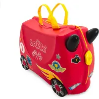 Trunki 1568282932, Resväska, Svart, Blå, Vit, Gul, Plast, 4 hjul, CE, 18 l