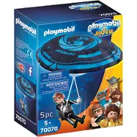 Playmobil The Movie Rex Dasher med fallskrm