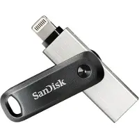 SanDisk iXpand Go - USB flash-enhet - 128 GB - USB 3.0 / Lightning