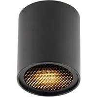 QAZQA Design spotlight svart - Tubo Honey