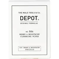 Depot Set - 500 Beard & Mustache rengöringsservetter, 12 st