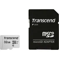 Transcend Transcend: Minneskort MicroSDHC-kort U1 A1 32GB