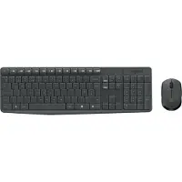 Logitech Mk235 Trådlöst Tangentbord Och Mus