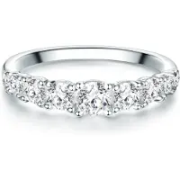 Trilani Ring silver / transparent