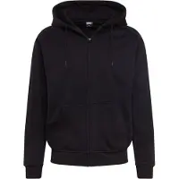 Urban Classics Hoodie med Lynlås Svart