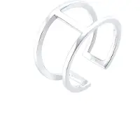 Elli Ring 'Geo' silver