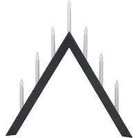 Star Trading Ljusstake Arrow Grafit 60cm