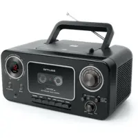 Muse M-182 RDC, Analog, FM, MW, Spelare, CD, CD-R, CD-RW, Repetera allt, Repetera en, LED