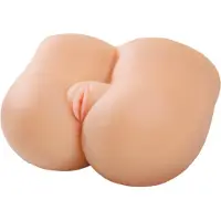 Pipedream - Fuck Me Silly Petite - vagina- & analmasturbator (naturfärgad)