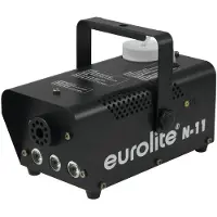 Eurolite N-11 LED HYBRID AM Rökmaskin inkl. monteringsfäste, inkl. trådbunden fjärrkontroll, med ljuseffekt