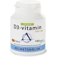 Helhetshälsa D3-vitamin Vegan 50 mcg 100 kapslar