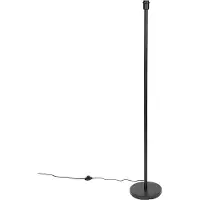QAZQA Modern golvlampa svart utan skärm 149 cm - Simplo