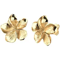 Elli Örhängen 'Frangipani Blüte' guld