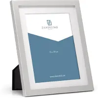 Zilverstad 8080003 Växelram akryl Pappersformat: 20 x 15 cm Silver
