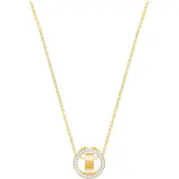 Swarovski ihåligt hängsmycke Halsband Damhalsband Guld 5349336 Box (Random Color)