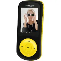 Sencor MP4-spelare SFP 5870BYL 8GB minne Radio