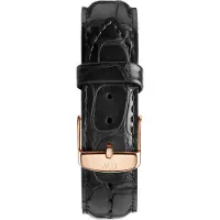 Daniel Wellington Reading Leather strap Rose gold - Stjärnurmakarna