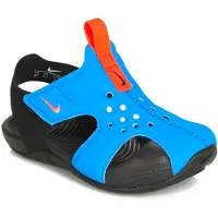 Nike Sunray Protect 2 Bekväma Låga Barnskor Blå Svart Spädbarn och Småbarn 943827-400 22