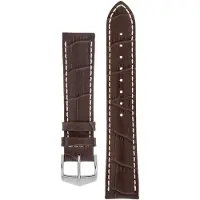 Hirsch Modena brun klockarmband 1030 28 10 22mm