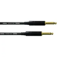 Cordial CCI 9 PP Teleplugg Instrument Kabel [1x Teleplugg 6.35 mm - 1x Teleplugg 6.35 mm] 9.00 m Svart