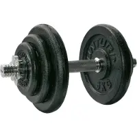 Tunturi 14TUSCL236, Justerbar hantel, 20 g, 5 kg, 2,5 kg, 38 cm, 2 styck