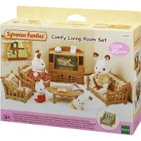 Sylvanian Families Soffgrupp med TV set, Sylvanian Familie