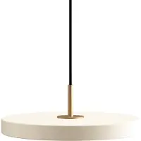 UMAGE Taklampa , Asteria mini, dimbara, Vit, Vardagsrum, Metall, Design