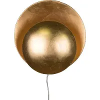 Globen Lighting Vägglampa , ORBIT, Guld / mässing, Vardagsrum, Metall, Design