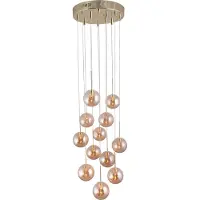 Globen Lighting Taklampa , Orange, Vardagsrum, Metall
