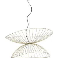 Globen Lighting Taklampa , RAY, dimbara, Guld / mässing, Matsal, Metall, Modern