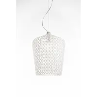 Kartell Taklampa , Kabuki, Vit, Vardagsrum, Plast, Design