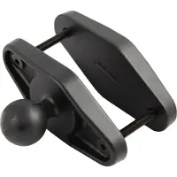 Ram Mounts 4´´ Bred Fyrkantig Stolpklämma Bas