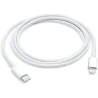 Apple Lightning till USB-C Kabel 1m bulk - Vit