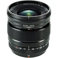 Fujifilm XF 16mm F/1.4 R WR, Vidobjektiv, 13/11, X, Autofokus