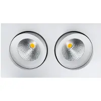 SG ARMATUREN Downlight Junistar Isosafe LED 2x7W DTW vit