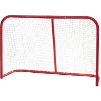 24hShop Hockeymål i metall 183 x 122 x 66 cm med hållbart nät
