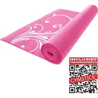 Gymstick Yogamatta 4mm - Pinkki