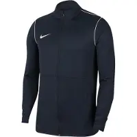Nike Dri-fit Park 20 Marinblå Topp Med Dragkedja