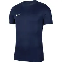 Nike Dri-FIT Park VII barn T-shirt marinblå sport fotboll (128 - junior)
