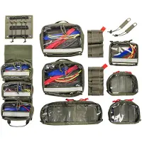 Tasmanian Tiger Modular Medic Insert 30 VL, första hjälpen-väska, grön
