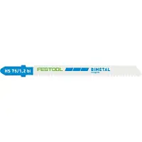 Festool Sticksågsblad ; 75 mm; 1,2 mm; 5 st.
