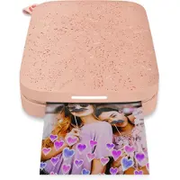 HP Sprocket 200-skrivare - ZINK - 313 x 400 DPI - 2" x 3" - Rosa - Trådlös